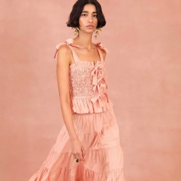 NEW Ulla Johnson Faye Tank in Peony - Picture 2 of 6